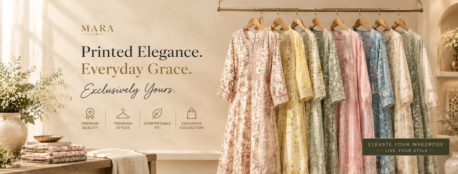 MARA - Printed Elegance
