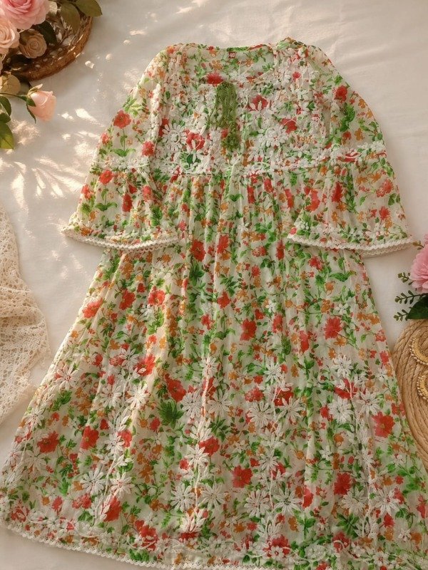 Printed frock