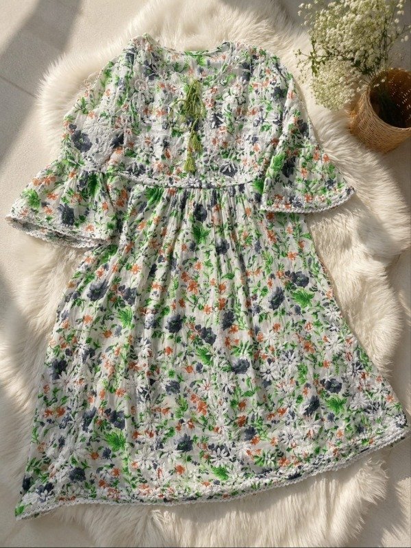 Printed frock
