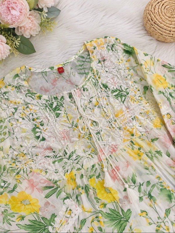 Printed frock